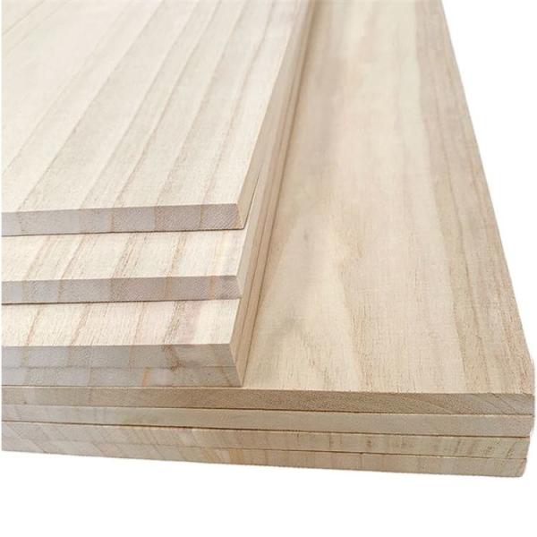 FSC Sanded Timber Primed Solid Wood Panels Taekwondo Paulownia Wood Board