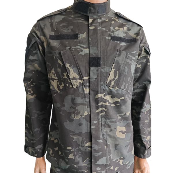 Black ACU Military Uniform