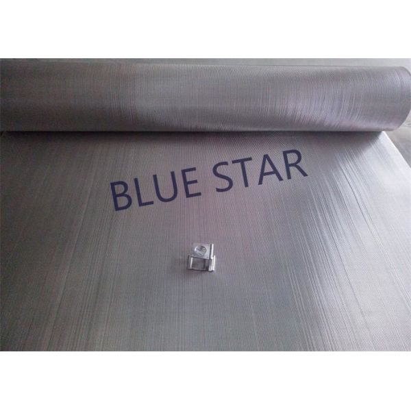 Ducth Weave Stainless Steel Wire Mesh Roll , Fine Metal Mesh Screen For Filter