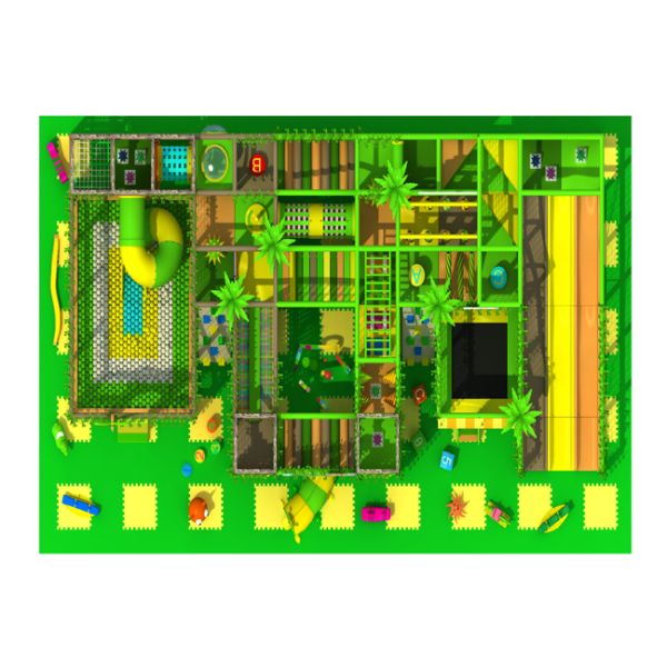 Industrial Indoor Playground Equipment / Older Kids Mall Play Area Equipment