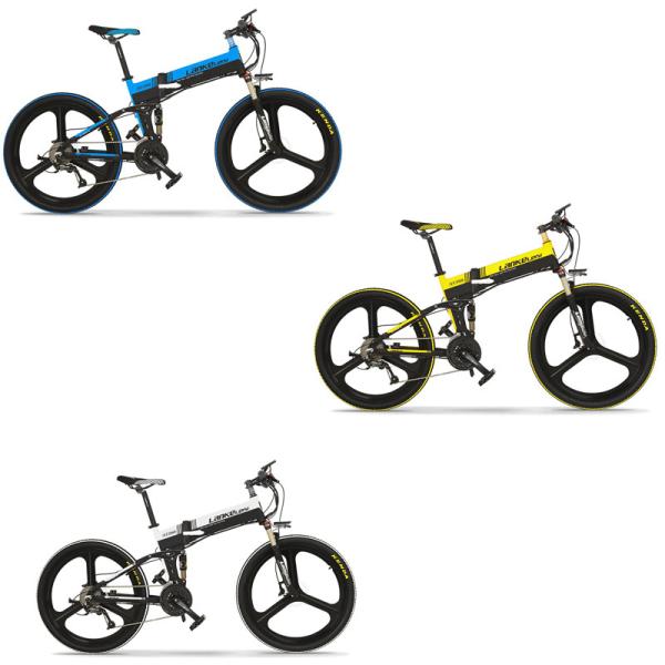 Lankeleisi Mtb 27 Speed Electric Mountain Bicycles 400W 10AH Panasonic Battery