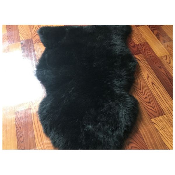 Реальный свет половика овчины - шубнина Австралии серых естественных длинных шерстей одиночная