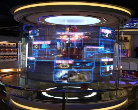 High Refresh Led Window Display Screens Antiwear 3.9 Mm Led Screen 60Hz 16 Scan