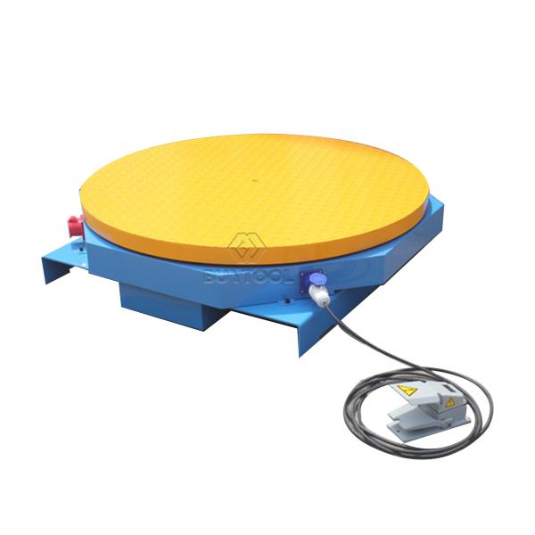 2204lbs Turntable Pallet Wrapper Automatic Pallet Cling Shrink Wrap Machine Turntable