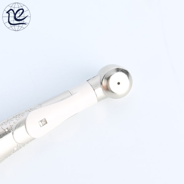 4 Holes Metal Air Turbine Handpiece 45 Degree Push CE Approved , 68dB