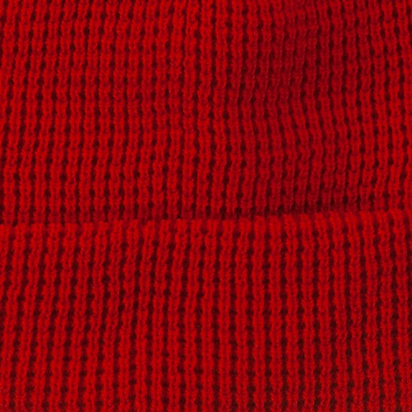 Poly Wool Knit Pom Pom Beanie Winter Solid Warm Plain Skull Cuff Caps Hand Wash Only