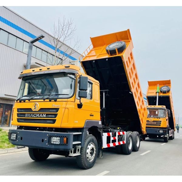 New Heavy Duty SHACMAN F3000 Tipper Dump Truck 6x4 with W10.380E22 Engine and 12JSD200T-B+QH50 Transmission