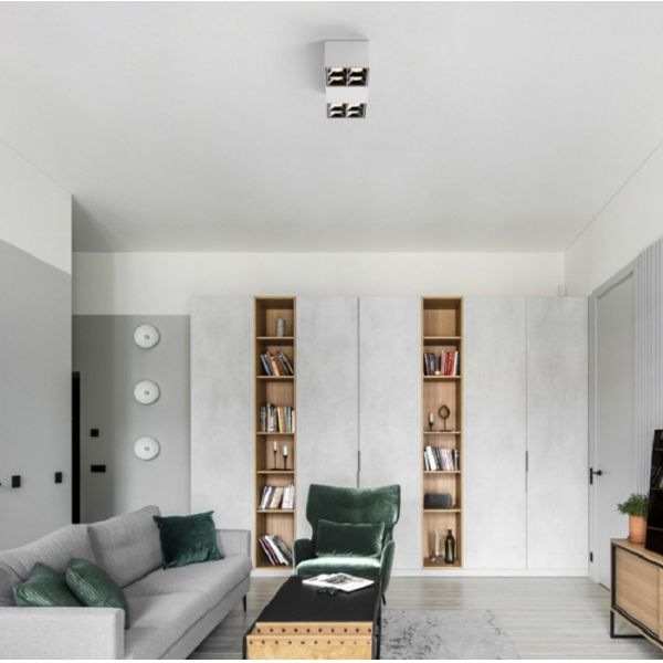 6063 Aluminum 24W OSRAM SMD5050 LED Grille Downlight