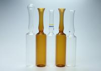 Ampollas inyectables de cristal vacías transparentes/capacidad ambarina del color 10ml
