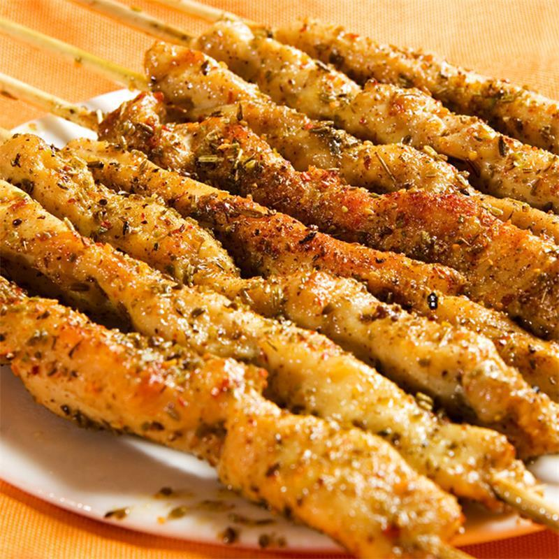 Frozen Japanese Cooked Charcoal Grilled Chicken Meat Skewers Yakitori