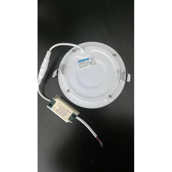 Aluminum Recessed Flat Panel Led Lights 18w Round 3000-6000K CCT