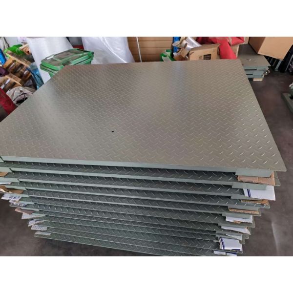 Mild Steel 0.8mx1.2m Platform 3Ton Heavy Duty Weighing Scale Industrial Floor Scale