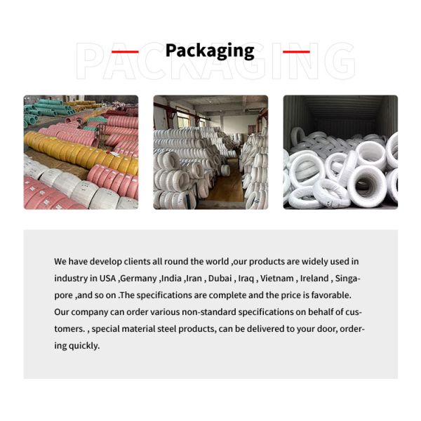 Astm 201 202 304 304l 316 316l 904l 1.6 Annealed Spring Ss High Tensile Stainless Steel Wire Rods