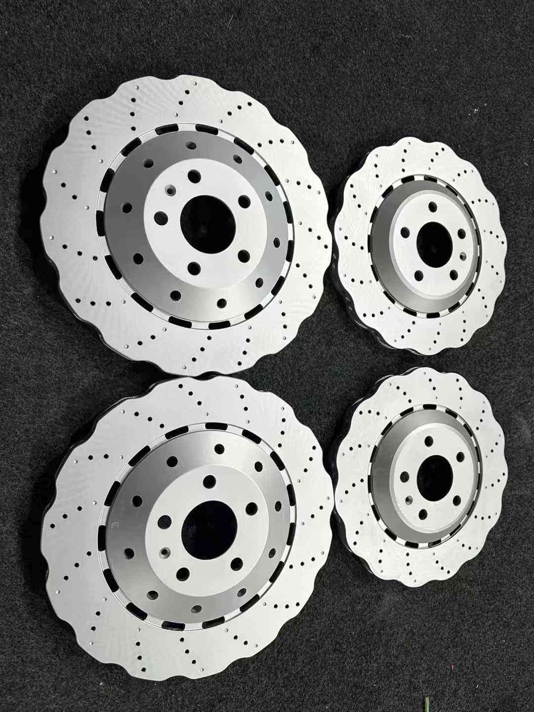 Wholesale High Quality Performance Brake Discs For AUDI RS3 8V OE#4K0615601A Car Brake Systems High Friction Brake Rotor OE#4G8615601 High Friction Strong Braking Brake Disc For AUDI