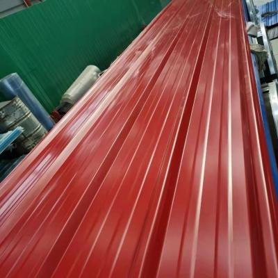 Z20-Z60 Revestimento 28 Gauge DX51D Corrugated Galvanized Roof Sheet para design de casa moderna
