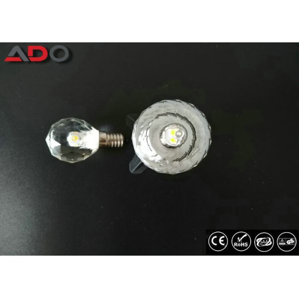 High Lumen Crystal Led Candle 3.3w Low Power Consumption With Blister Packing