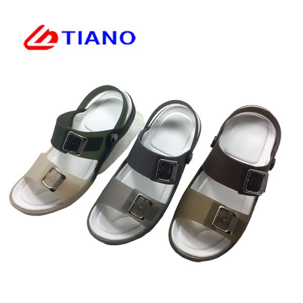 Elastic Lace Up Sporty Fully Molded Mens Outdoor Clogs