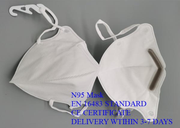 Latex Free  Kn95 Mask , Non Woven Face Mask With Iso Ce Certification