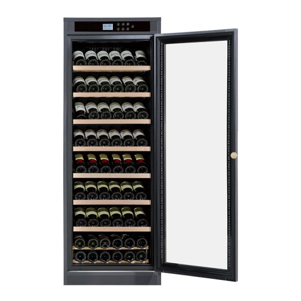 Precision Temperature Control 48 Bottle Capacity Lockable Design Wine Cooler Cabinet for Wine Storage