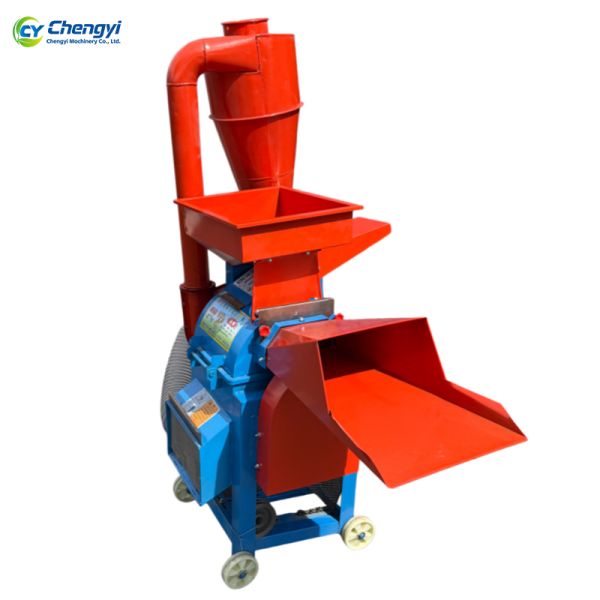 Mild Steel Grass Pulping Machine Efficient Forage Cutter Grinder Feed Processing