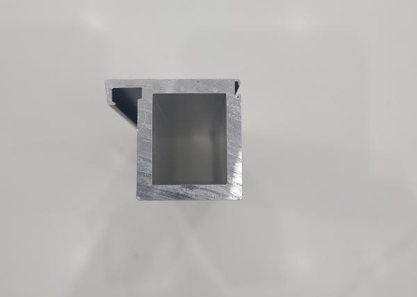 Cinza/perfil preto da extrusão da liga de alumínio para o quadro de equipamento
