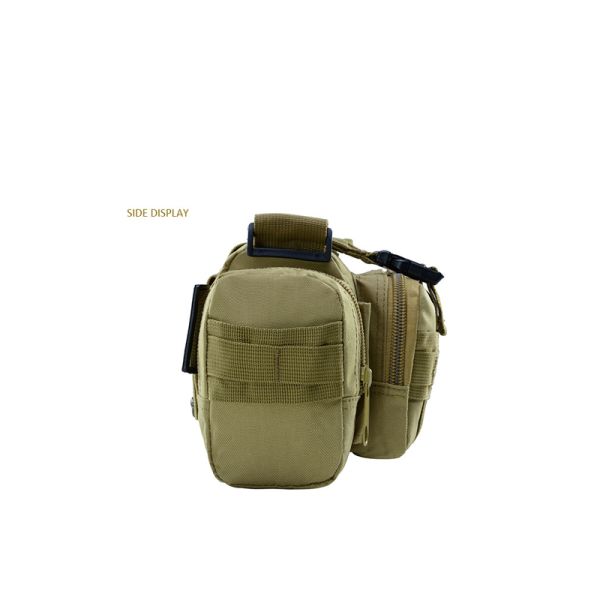 Outdoor Camping Backpack Belt Bags 0.45 Kgs Zipper Hasp Closure Portable Molle Bag for Hiking