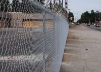 Rolo revestido de pvc verde de 5 pés de altura Hdg Metal galvanizado Cerca de elo de corrente