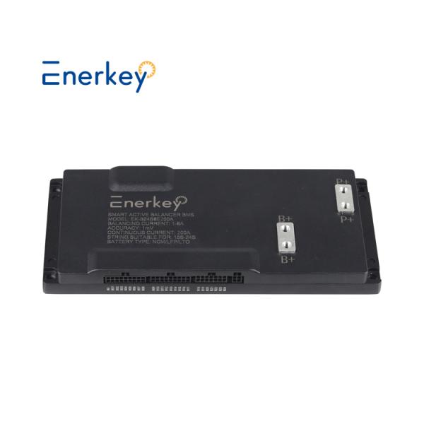 Enerkey 16S-24S 1A-8A 15A-200A Smart Active Balancer BMS Lifepo4/Lipo/LTO Battery Balance with Bluetooth APP CAN RS485