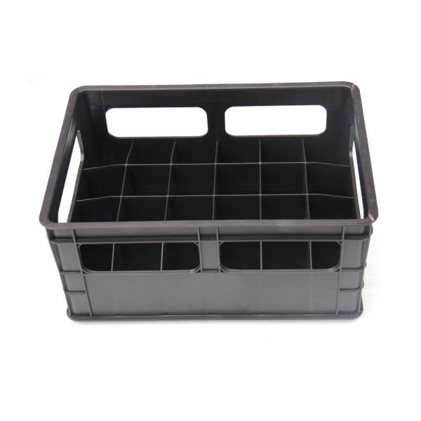 24 Plastic Beer Bottle Crate, Beer Crate For Sale, Transferheavy duty Black plastic storage box,milk crates heavy duty Transit storage