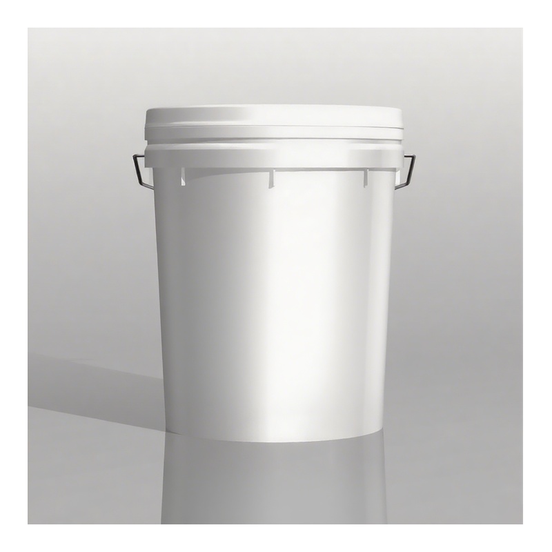 White Custom Lubricant Pail with 13L 16L 20L Capacity for OEM ODM Projects