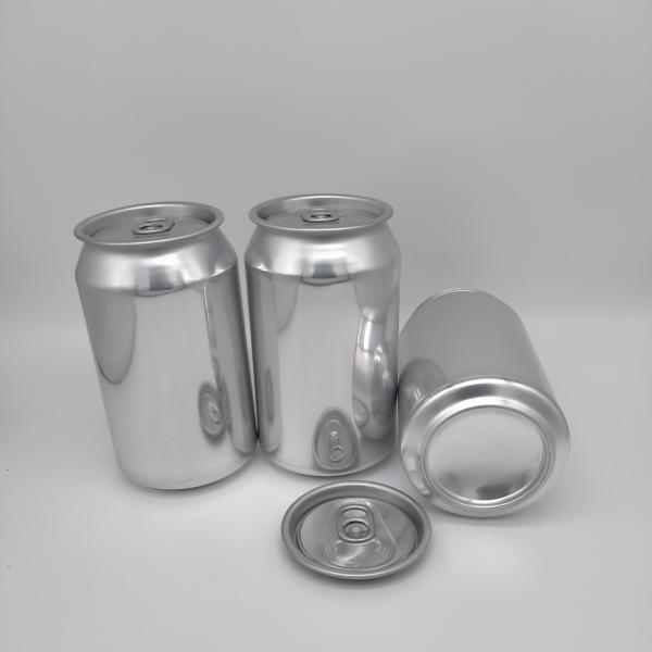 HD chapeou imprimir as latas de alumínio vazias 250ml 500ml 330ml da água