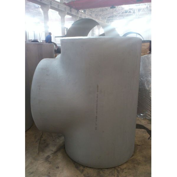 Large Size Buttweld Pipe Fittings Equal Tees , Reducing Tee 304 / 304L