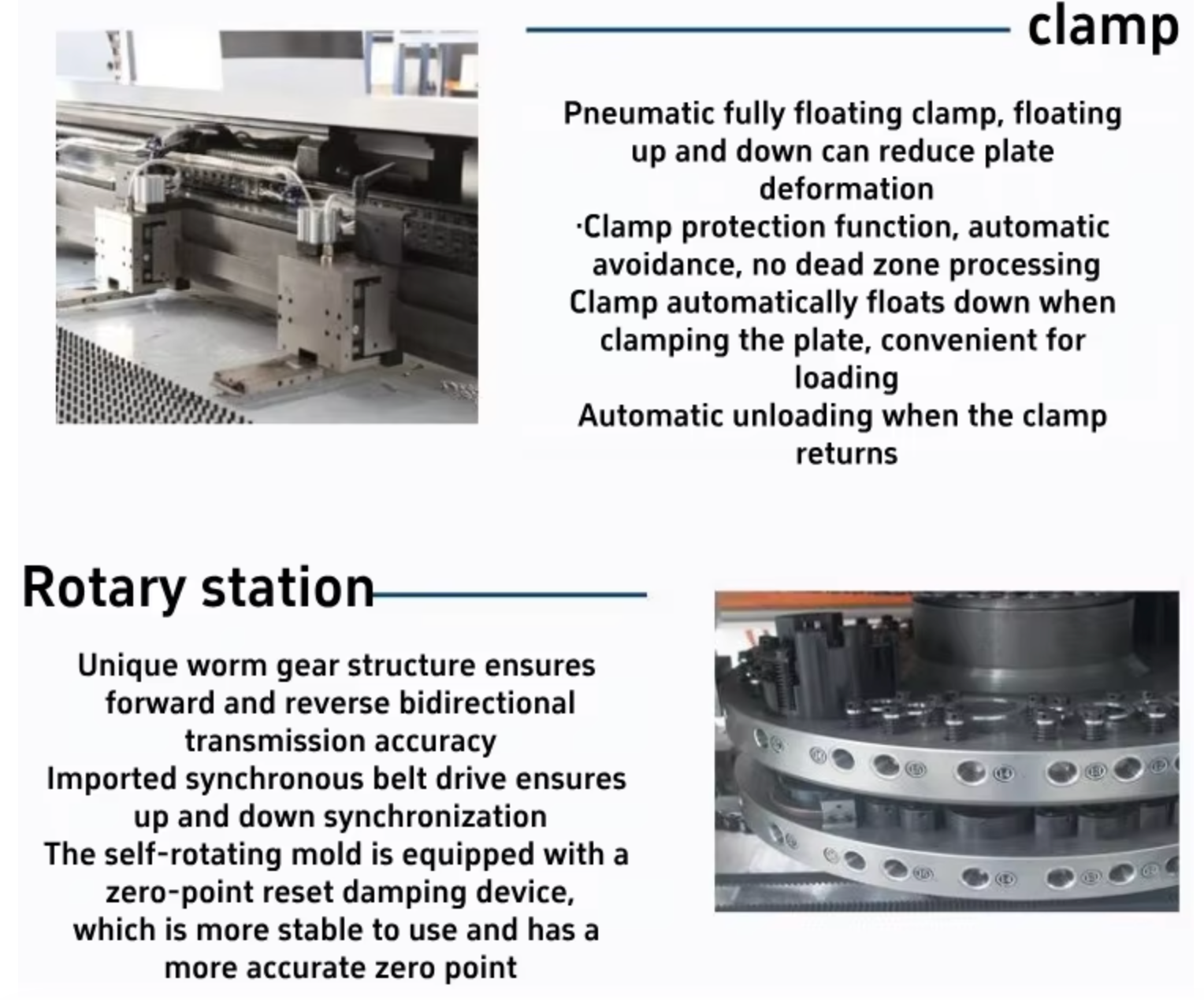 Servo Motor CNC Turret Punch Press 300KN Capacity With O Type Closed Bed Structure