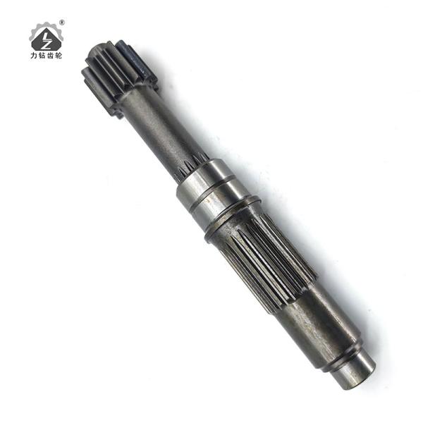 E312 Gear Pinion Shaft Traveling Excavator Hydraulic Pump Shaft 15x22 H161