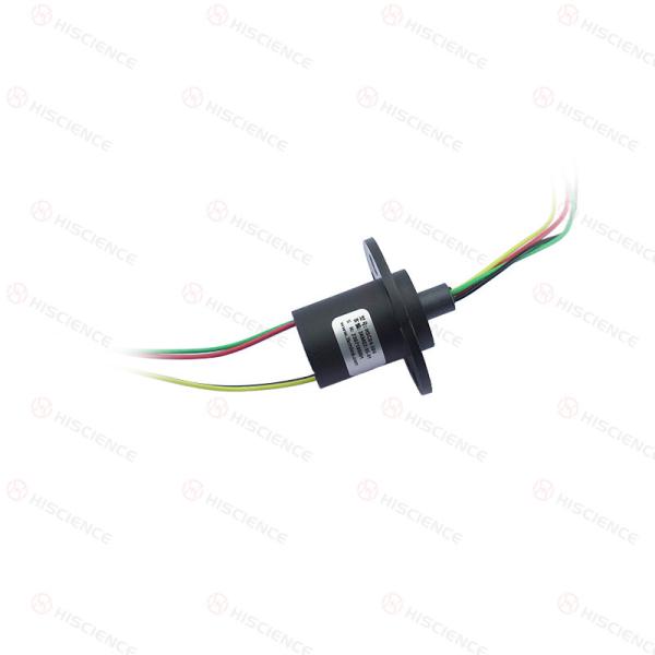 Custom Capsule Slip Rings Six Circuits 2A Current Rating Compact Design