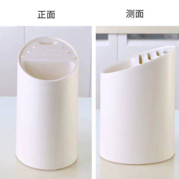 Tube Drainer Cutlery Chopstick Holder Box Plastic Kitchen Organizers