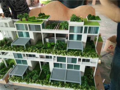 Modelo da casa de campo 3D da grande escala, modelo comercial da construção residencial 3D