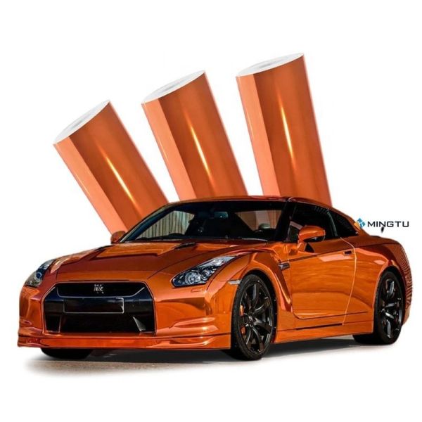Mingtu OEM ODM 1.52X18m Roll Emerald Green Car Wrap Vinyl Film Fan Club Design Style