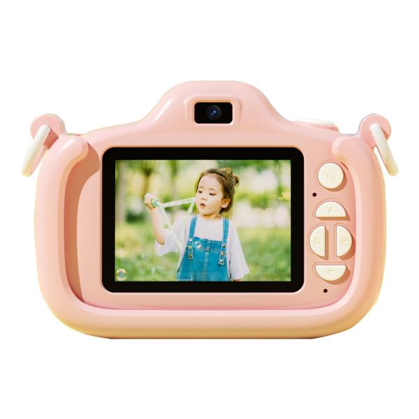 1080P HD Children Camera 2.4-Inch Kids Toddler Camera With Silicone Cases Toys For Christmas Birthday Gifts