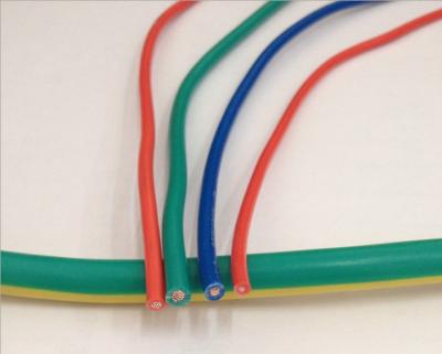 PVC hook-up wire as internal wiring of electrical appliance RV/BV/BVR