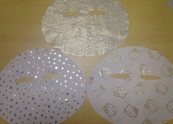 Nautral Plant Non Woven Facial Paper Mask Firming Fruit Fiber with SGS Approvals