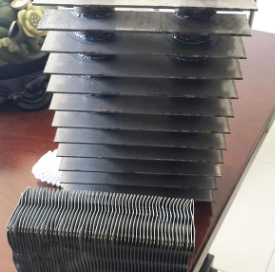 трубка ребра 2.5mm квадратная