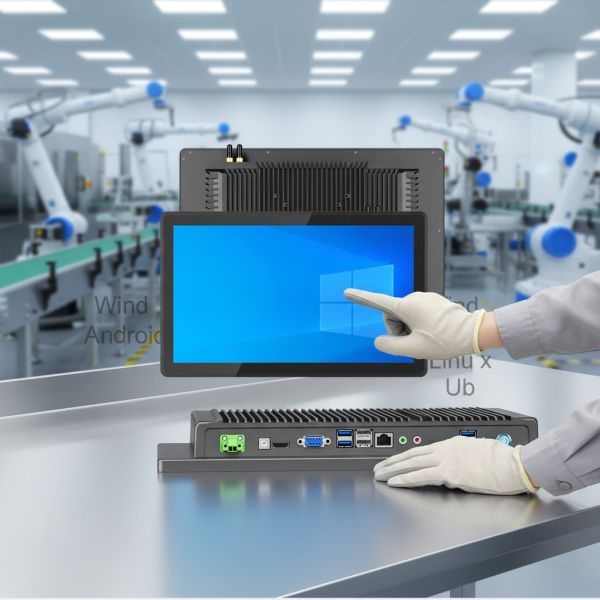 MeetNeng High-Performance 12-Inch Rugged Panel PC Android OS Dual VGA/ Ports for Harsh Industrial Medical Use China Stock