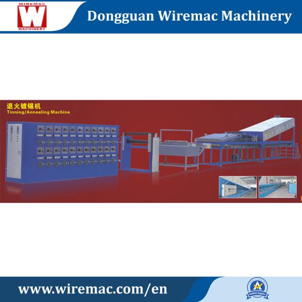 AC 380V 50HZ Copper Wire Tinning Machine Stainless Steel 40 Annealing