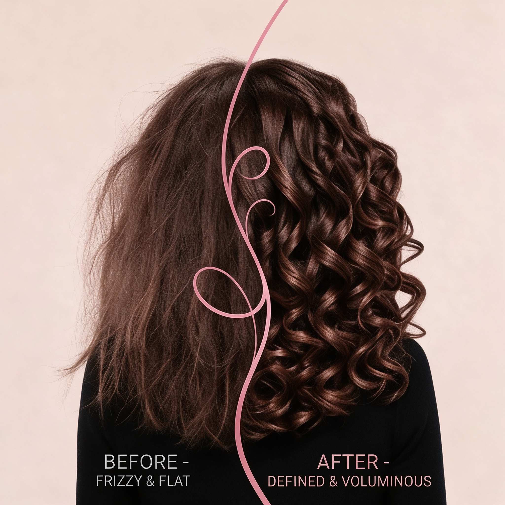 Fast Drying Moisturizing Hair Styling Products Lightweight Curl Cream Mousse Frizz Control