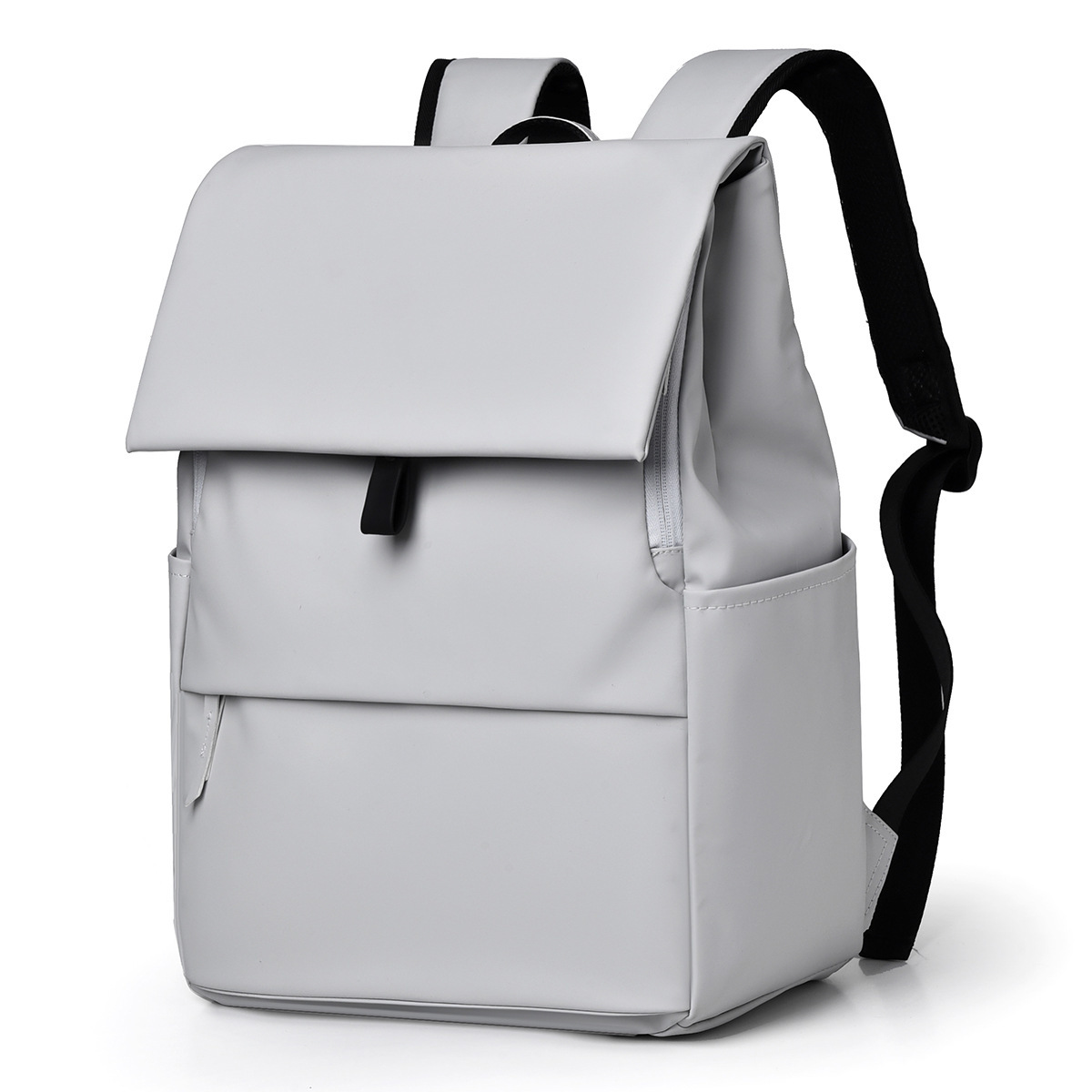 Men's Stylish Geometric Design Waterproof Oxford Backpack Zipper Inspired Business Sports for College Students Laptop Polyester