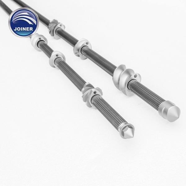40CrNiMoA Materials Extruder Shaft , Twin Screw Extruder Parts With Cooling System