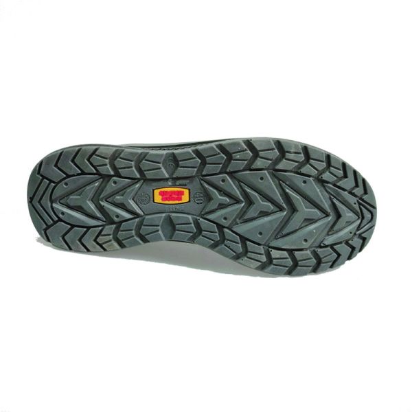 Shengjie/OEM Botas de soldadura anti-peluz de inyección de PU sola anti-rompe del dedo del pie de acero Kavlar suela media zapatos de seguridad de trabajo