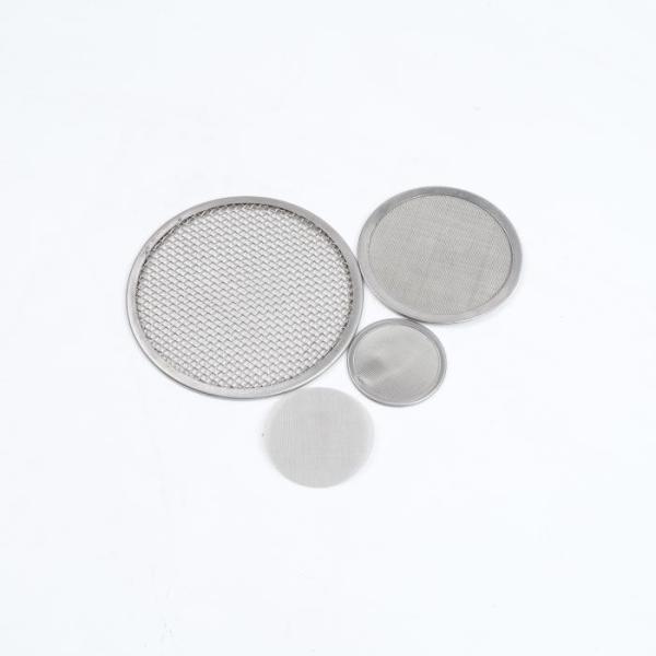 Customized Stainless Steel 304 316 Filter Screen Wire Mesh 20-100 Micron Round Filter Disc for Water Filter