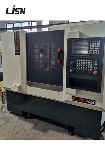Multifunctional 400mm Slant Bed CNC Lathe 4000RPM Shock Resistant